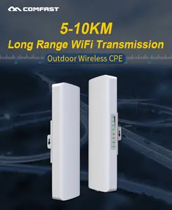 COMFAST longue distance point à point 300Mbps sans fil extérieur CPE Nano Station m5 pour CCTV