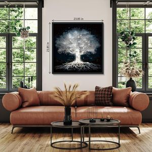 Casse-tête Arbre de vie lumineux personnalisé pour adultes 1000 pièces Puzzles fluorescents Puzzles difficiles pour adultes - Product Image 2