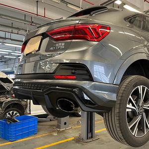 ชุดแต่งดิฟฟิวเซอร์หลัง ปี 2019-2023 สำหรับ Audi Q3 <span class=keywords><strong>SQ3</strong></span> <span class=keywords><strong>Sportback</strong></span> SUV อัพเกรดสไตล์ RSQ3 วัสดุ PP - Product Image 3