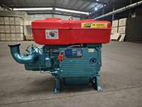 Moteur diesel monocylindre refroidi par eau Tengka ZS1115 24HP, haute qualité et faible consommation de carburant, best-sellers en Afrique