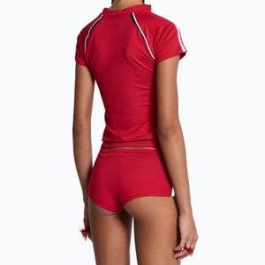 เสื้อฟุตบอลย้อนยุคแบบสั่งทำพิเศษสำหรับผู้หญิง เสื้อฝึกซ้อมฟุตบอลทรงวินเทจเข้ารูป ชุดกีฬาสโมสร เสื้อกีฬาแบบยืดหยุ่น - Product Image 3