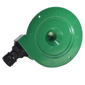 Tête d'arroseur fixe pour jardin, en plastique vert, rotation automatique, pour l'irrigation des pelouses et l'horticulture - Product Image 3