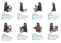 Machine de musculation multifonctionnelle professionnelle à charges guidées pour exercices dorsaux et pectoraux, vente en gros usine