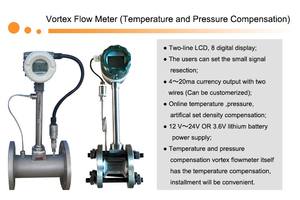 ガス蒸気渦流量計,工場用スマート1.6mpa Kaifeng高温フランジ接続 - Product Image 2