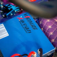 Kart électrique haute vitesse 70 km/h, pneus de 5 pouces + anneau de dérive, transmission 4x4, 3000 W, charge utile de 200 kg pour la course en extérieur
