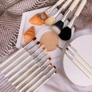 16 Piece Multipurpose Makeup <b>Brush</b> Set Wooden Handle Synthetic Hair Face Powder Foundation Shaving <b>Brush</b> Cosmetic <b>Brushes</b> - Product Image 4