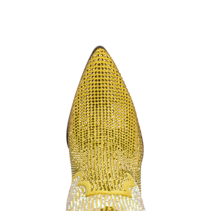 WETKISS commercio all'ingrosso <span class=keywords><strong>stivali</strong></span> con tacco alto stile occidentale <span class=keywords><strong>stivali</strong></span> con tacco alto in camoscio bianco tutti diamanti per Cowgirl - Product Image 6