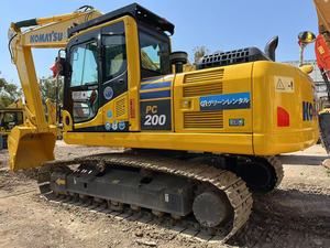 Excavadora de orugas usada a nivel mundial con certificación EPA CE, modelos PC200-6, 200-7, PC200-8N1, de 20 toneladas, gran excavadora Komatsu de segunda mano, venta directa de fábrica. - Product Image 4