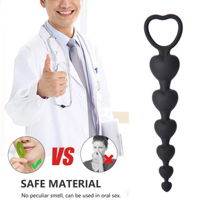 حبات سيليكون على شكل قلب ذكر أنثى سدادة شرجية للزوجين مثليين جهاز الاستمناء الشرجي ألعاب جنسية للكبار مصنوعة في الصين - Product Image 4