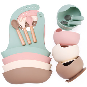 Set de Baberos de Silicona para Bebé, Impermeables, Plegables, de Manga Larga, para Niños Pequeños, Vajilla para la Hora de Comer, Logotipo Personalizado, Venta al Por Mayor - Product Image 4