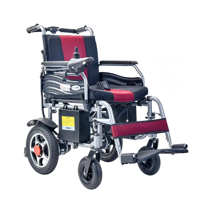 Silla de Ruedas china de alta calidad, fabricante de silla de ruedas de tracción trasera eléctrica con freno electrónico