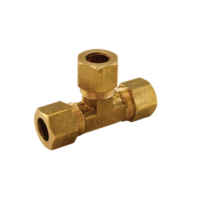 Conexión en T de Compresión de Latón Forjado Pulido de Calidad de Exportación, Rosca NPT Macho de 1 pulgada, para Tuberías de Alta Presión, Garantía de 3 años para Aceite - Product Image 4