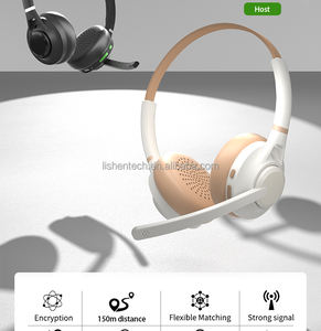 Tai nghe trung tâm cuộc gọi có độ trễ thấp 2.4 với 1 tai nghe máy chủ và nhiều tai nghe liên kết - Product Image 6