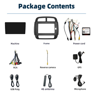 TS20 <span class=keywords><strong>Android</strong></span> đài phát thanh xe autoradio Carplay 360 máy ảnh DSP 4G GPS navigation xe Stereo cho Renault K-ZE kze 2015-2020 - Product Image 3