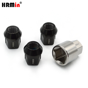 Écrous de roue <span class=keywords><strong>antivol</strong></span> en titane HRMin 10.9 Grade Gr.5, écrous de roue en titane M14*1.5*27mm pour Jeep, <span class=keywords><strong>Land</strong></span> <span class=keywords><strong>Rover</strong></span>, Tesla, Cherokee, Jaguar, VW - Product Image 2