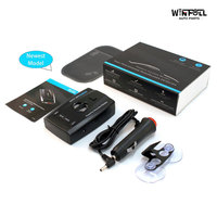 Détecteur de radar laser RAD1000 pour voiture, longue portée X/Ka/KU/ST/CT/Laser, immunité VG-2, silencieux, mémoire, multi-modes, fixation par ventouse, vidéo 4K
