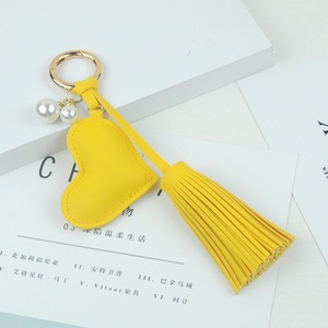 Oneway <b>Key</b> Ring Factory Wholesale Heart Fashion Travel Keychain Custom Brand Name Designer Keychains Tassel Travel <b>Key</b> <b>Chain</b> - Product Image 5