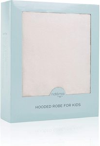 Morbido <span class=keywords><strong>Accappatoio</strong></span> con Cappuccio in Tessuto di <span class=keywords><strong>Cotone</strong></span> e Bambù, Altamente Assorbente, Compresso, Usa e Getta, per Bambini e Neonati, per il Bagno - Product Image 6