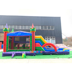 Inflables para niños <span class=keywords><strong>de</strong></span> grado comercial, castillo hinchable, gorila <span class=keywords><strong>de</strong></span> salto, Grand Slam Palace, casa <span class=keywords><strong>de</strong></span> rebote, tobogán acuático Combo - Product Image 6