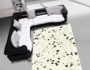 Tapis en laine tufté à la main à poils longs et doux, motif floral moderne, pour la prière, écologique, lavable, fin, imperméable, résistant à la saleté - Product Image 6