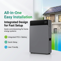 Système de stockage solaire hybride tout-en-un mural ESS 4 kW de puissance, batterie 8 kWh, entrée PV 6,2 kW, LiFePO4, avec onduleur 10 ms pour appareils électroménagers
