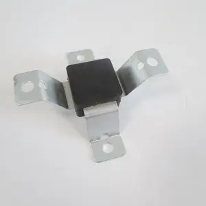 Custom fabrication metal precision stamped corner for bump stop