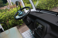 Camionnette utilitaire électrique mini cargo à moteur AC 7,5 kW 72 V, batterie lithium 48 V 150 Ah de type ouvert, capacité de charge 1 tonne, à vendre