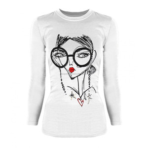 Camisetas de último diseño para ropa informal de mujer con material transpirable de alta calidad y servicio de impresión personalizado a bajo precio - Product Image 3