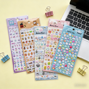 Adesivi Personalizzati 3D a Bolle Rotonde con Stampa CMYK per Premi per Bambini, Decorazioni Fai-da-Te e Regali Personalizzati - Product Image 4