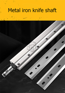 Dikte Schaaf 13 Inch Hout Opvouwbare Dikte Schaaf Houtbewerking Toevoer Snelheid Dubbele Cutter Benchtop Dikte Schaaf - Product Image 2