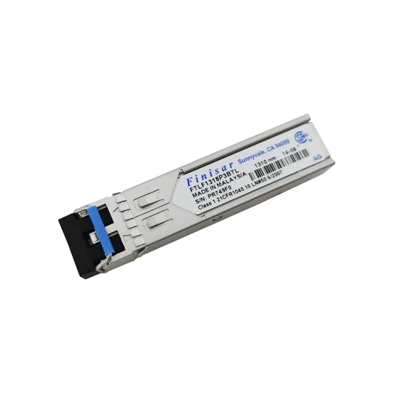 ספוט יכול לשלוח finisar FTLF1318P3BTL 1000BASE-LX 1G Fibre Channel (1GFC) 10km Gen3 SFP סיבים אופטי משדר מודול