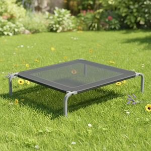 Hamaca Elevada para Mascotas, Perros y Gatos, Interior y Exterior, Antideslizante, con Malla Transpirable Extraíble - Product Image 1