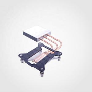 GPU CPU Backplate Copper Heatsink Round Pipe Cooling for Laptop <span class=keywords><strong>PC</strong></span> RAM Thermal Sink with Thin Fanless Passive Design - Product Image 2