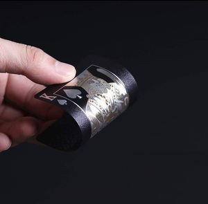 <span class=keywords><strong>Jeu</strong></span> de cartes imperméables à thème crâne, <span class=keywords><strong>jeu</strong></span> de cartes en plastique pour le camping, la piscine, les jeux de bar - Product Image 2