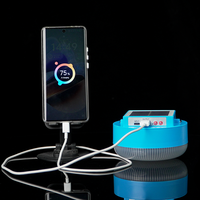 Lampe d'urgence LED rechargeable à énergie solaire 100W 150W, éclairage d'urgence, lampe de charge