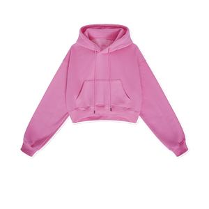 Sudadera con Capucha TKAN399D para Mujer, Estilo Nuevo, Holgada, Gruesa, 100% Algodón, de Alta Calidad, Antiarrugas, con Bolsillo y Cordón Ajustable - Product Image 2