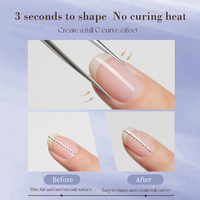Gel de construction transparent GULAURI 2025, incontournable pour la décoration des ongles