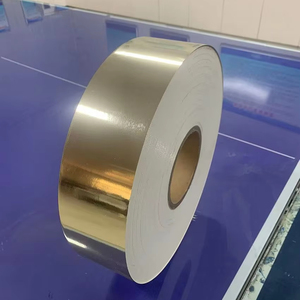 Muestras Gratis, Suministro de Fábrica China, Cartón Metalizado Dorado de Alto Brillo para Marco Interior de Cigarrillos - Product Image 1