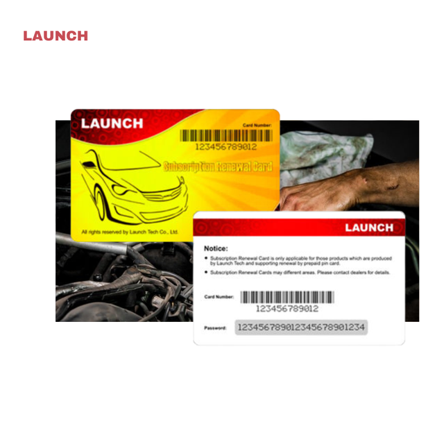 1 YEAR Launch Renewal Card CRP Subscription Renewal Card Crp909x Crp909e Crp429c Crp423