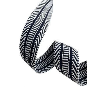 ริบบิ้นผ้าแจ็คการ์ดโพลีเอสเตอร์ขนาด 38 มม. สายรัดผ้าฝ้ายโพลีเอสเตอร์หนา สีสันสดใส - Product Image 5