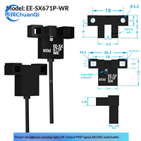 Capteur EE-SX670-WR EE-SX671-WR EE-SX672-WR EE-SX673-WR EE-SX674-WR EE-SX675-WR EE-SX676-WR EE-SX677-WR