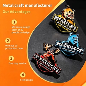 Épingles en émail personnalisées avec paillettes pour la mode féminine et les cadeaux, épingles et badges en métal de style rétro personnalisés pour souvenirs - Product Image 2