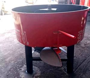 Mesin blok <span class=keywords><strong>200</strong></span> liter, <span class=keywords><strong>Mixer</strong></span> semen beton <span class=keywords><strong>Mixer</strong></span> panci listrik dengan aksi paksa dan mulut datar vertikal - Product Image 5