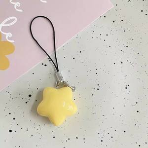 CHENXI Porte-clés étoile colorée DIY, cadeau créatif, cadeau mignon pour petite amie, accessoires de sac pour fille, pendentif dessin animé - Product Image 1