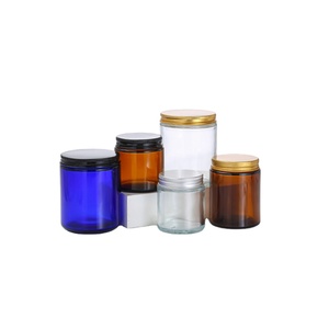 Barattoli in Vetro per Candele Aromaterapiche Disponibili in Vari Colori 120ml 250ml Bottiglia in Vetro Ambrato/<span class=keywords><strong>Blu</strong></span>/Trasparente - Product Image 2