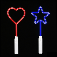 Baguette Magique LED Lumineuse Personnalisable avec Logo pour Enfants et Filles – Idéale pour Fêtes d'Anniversaire, Concerts, Carnavals et Scènes