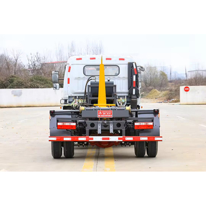Camion à ordures de 5 tonnes avec système de levage par crochet, prix d'usine - Product Image 5