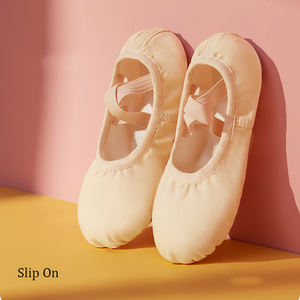 Novidade: Sapatilhas de <span class=keywords><strong>Ballet</strong></span> para Meninas com Forro de Algodão e Sola Dividida para Apresentações de Dança e Aulas de Dança - Product Image 5