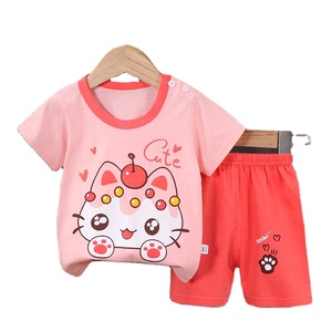 Nueva Moda 2022, Ropa Infantil al por Mayor, Boutique de Ropa de Verano, Conjuntos de Manga Corta a Precio Económico para Niños y Niñas - Product Image 1