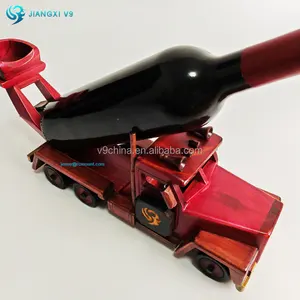カスタム木彫り調整可能な機能設計モデルワインホルダーチャレンジワインラックホルダー屋外ワインホルダー